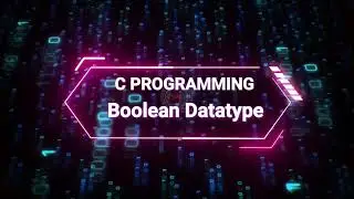 C PROGRAMMING - BOOLEAN DATA TYPE (==OPER)