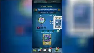 2V2 MEGA KNIGHT CHALLENGE X9 WINS : Clash Royale : LEGENDARY CHEST OPENING