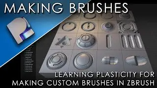 Introduction To Plasticity - Making Custom Brushes For ZBrush Part 1