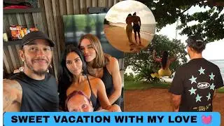Lewis Hamilton Enjoys Romantic Vacation Trip with Kim Kardashian and Her Kids at New LA Beach