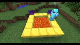 Actual Minecrafter's trying my Herobrine Spawner from my earlier video: 