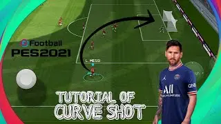 HOW TO SHOOT CURVE SHOT IN PES MOBILE 2021 | PES MOBILE 2021 | SMALL BOY GAMER | 2021