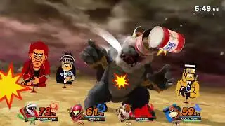 Super Smash Bros. Ultimate: 4 Players - Random - Teams - Stock - Final Smash
