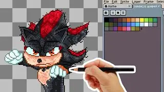 How To Move On w/ Shadow The Hedgehog (Art Timelapse)