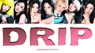 BABYMONSTER(베이비몬스터) - DRIP [COLORED CODED LYRICS + ПЕРЕВОД НА РУССКИЙ]