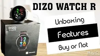 Realme Dizo Watch R Unboxing | Best Round Dial watch in Market | DIZO Watch R | Buy or Not