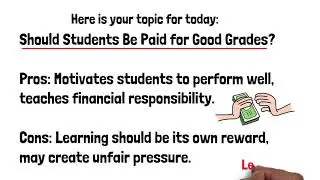Silent Debate: Should Students Be Paid For Good Grades?