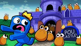 ¡LA VENGANZA DE POU contra MUNDO RARO! (Minecraft)