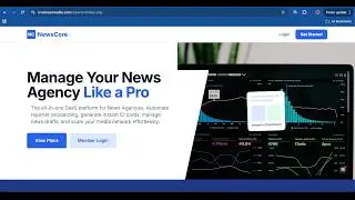 NewsCore Saas Reporter management System Demo