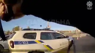 GoPro video from a Ukrainian traffic police officer acting as a airdefence in Kiev