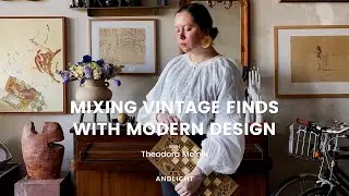 Theodora Melnik x AndLight | Mixing vintage finds with modern design