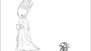 Pale King noticed a mantis babey