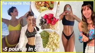 I ate like a Victoria Secret Model FOR A WEEK (HARD!!!) review