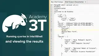 MongoDB 101: Lesson 7, Exercise 3 » Running queries in IntelliShell and viewing results