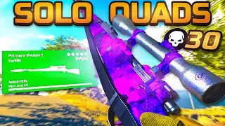 *30* Kill SOLO QUADS CLUTCH 🫣 (Rebirth Island Warzone)