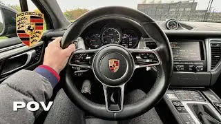 PORSCHE MACAN TURBO - POV TEST DRIVE SOUND & ACCELERATION !