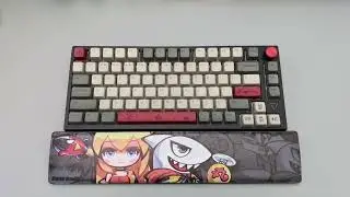 Keyboard hand rest, typing and playing games are not tiring.#keyboard #mechanicalkeyboard