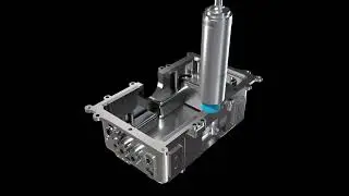 CNC deburring of inverter case