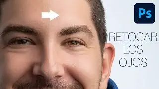 Como editar OJOS en PHOTOSHOP | Como retocar ojos en Photoshop | Tutorial Photoshop