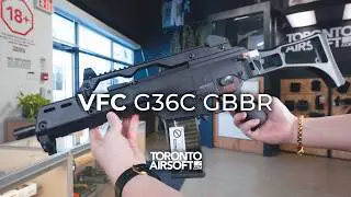 VFC G36c V2 GBBR.  Fantastic shooter, excellent externals, 2 round burst.