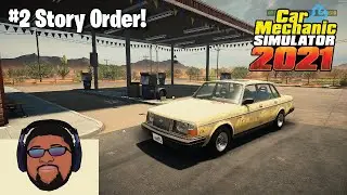 Story Order #3 AND UNLOCKING THE CAR WASH! | Car Mechanic Simulator 2021