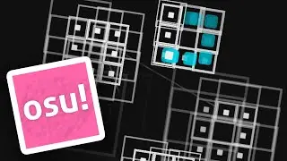 osu! but all the circles are squares made of squares