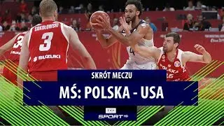 Amerykanie za mocni. Polska - USA 74:87 [SKRÓT]