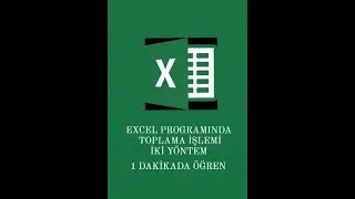 EXCEL PROGRAMINDA ORTALAMA ALMA  İŞLEMİ (İKİ DAKİKADA ÖĞREN)