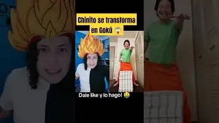Chinito se transforma en Goku - Hey Crispin #humor #shorts
