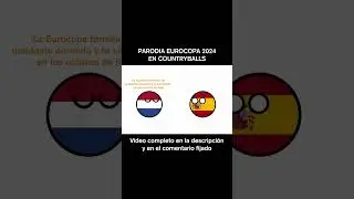 Parodia Eurocopa 2024 en Countryballs #shorts #viral #euro2024