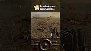 Tunneling Creatures Mod in #Fallout New Vegas