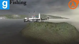 Garry's Mod (Half-Life 2 Deathmatch map)- Fishing [z_umizuri_hydra] | Small island showcase