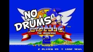 Sonic 2 - Casino Night Zone (2 Player) - No Drums