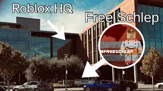 I put a FREE SCHLEP poster on the Roblox HQ.