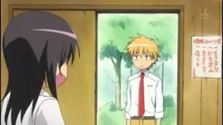 usui sticks his tongue out