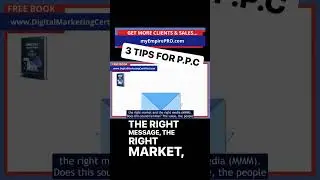 3 TIPS FOR P.P.C #anthonymorrison #ppc #myempirepro #digitalmarketing
