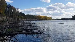 Ачинск.  Рыбалка, сентябрь 2023 г, Промбор.