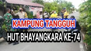 KAMPUNG TANGGUH BORNEO HUT BHAYANGKARA KE-74 POLRESTA PONTIANAK KOTA