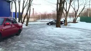 Приора 2170.занижение. Тонировка. Ксенон. Фсо.
