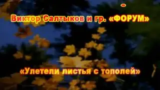 Улетели листья с тополей  Виктор Салтыков и гр. 