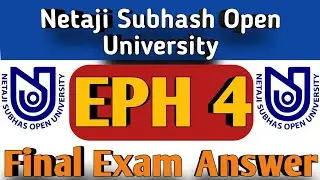 EPH 4 Final Exam Answers 2021 | NSOU BDP Physics Final Exam Answers | NSOU BDP EPH 4 Live Exam