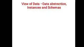 View of Data