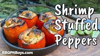 Shrimp Stuffed Peppers Grilled