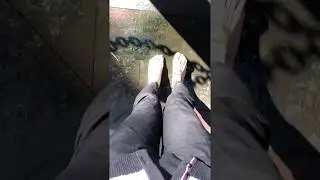 barefoot in dust