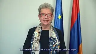 A Minute with the EU Ambassador Andrea Wiktorin(Ep8) // Մեկ րոպե ԵՄ դեսպան Անդրեա Վիկտորինի հետ (Հ8)