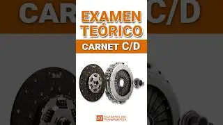 🚚Examen práctico camión: Disco del embrague #parati #camion #examen #carnetc