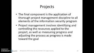 Chapter 1 - Principles of InfoSec Management