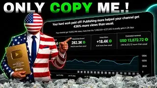 How I made $13,872.72 🤑 with YouTube Shorts Automation || USA Copy paste channel Idea 