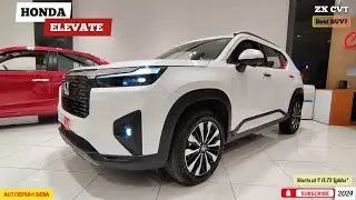 Honda Elevate ZX CVT 2024 😍 Review | Best SUV? Features, Specs, Interior & Prices 💫
