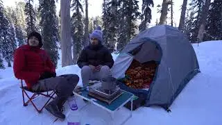 WINTER camping gone wrong in -15 degrees 🥶🥶 | Camping in India ✨